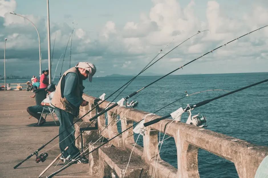 Folly Beach fishing dock area